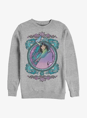 Disney Mulan Stained Glass Sweatshirt