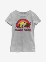 Disney The Lion King Hakuna Rainbow Youth Girls T-Shirt