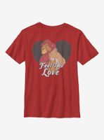 Disney The Lion King Feel Love Youth T-Shirt