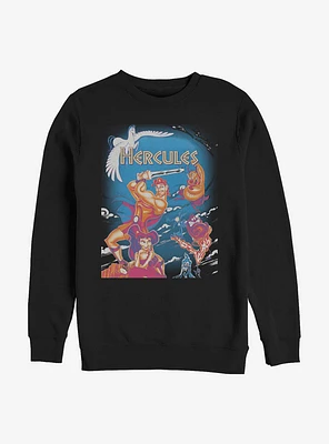Disney Hercules Box Fade Sweatshirt