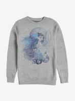 Disney Moana Ocean Hair Sweatshirt