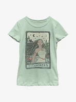 Disney Pocahontas Block Text Youth Girls T-Shirt
