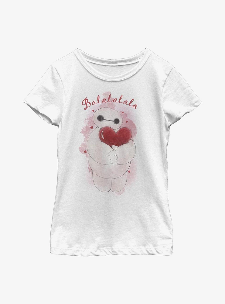 Disney Big Hero 6 It's V-Day Youth Girls T-Shirt