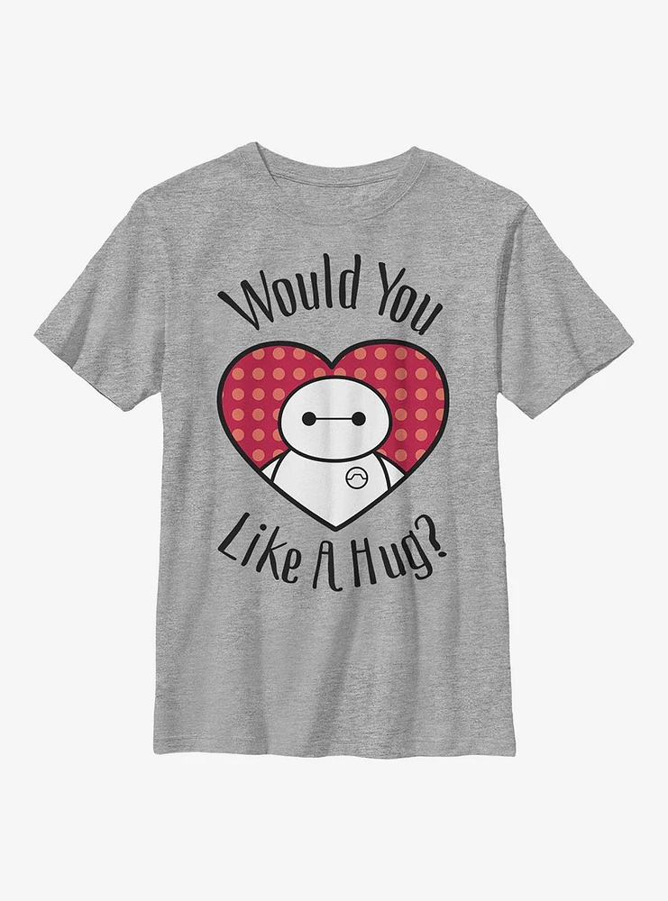 Disney Big Hero 6 Baymax Hugs All Around Youth T-Shirt