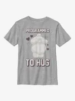 Disney Big Hero 6 Baymax Programmed To Hug Youth T-Shirt