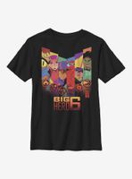 Disney Big Hero 6 Six Banners Youth T-Shirt