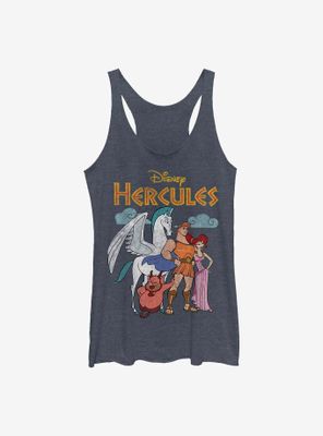 Disney Hercules Group Womens Tank Top