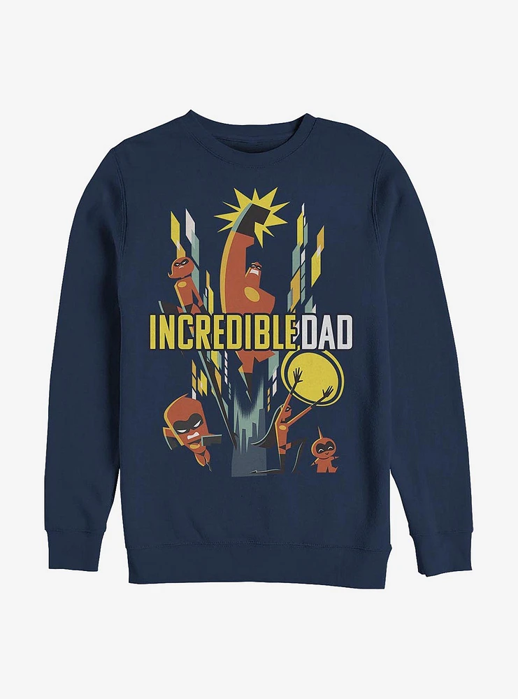 Disney Pixar The Incredibles Dad Family Sweatshirt