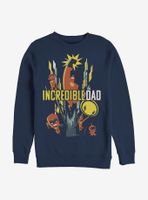 Disney Pixar The Incredibles Dad Family Sweatshirt