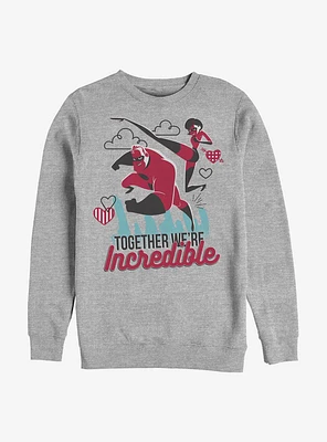 Disney Pixar The Incredibles Together Incredible Sweatshirt