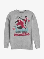 Disney Pixar The Incredibles Together Incredible Sweatshirt