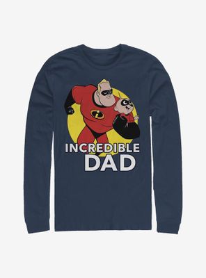Disney Pixar The Incredibles Best Father Long-Sleeve T-Shirt