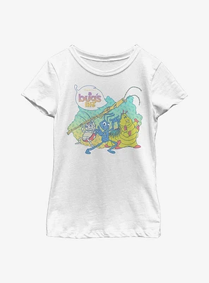 Disney Pixar A Bug's Life Flick And The Gang Youth Girls T-Shirt