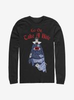 Disney Snow White And The Seven Dwarfs Evil Queen Word Fill Long-Sleeve T-Shirt