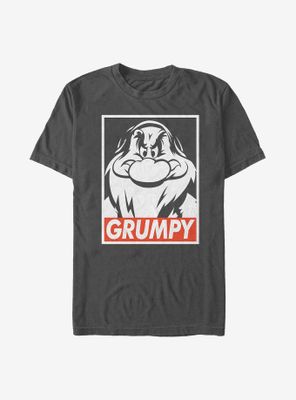 Disney Snow White And The Seven Dwarfs Grumpy Poster T-Shirt