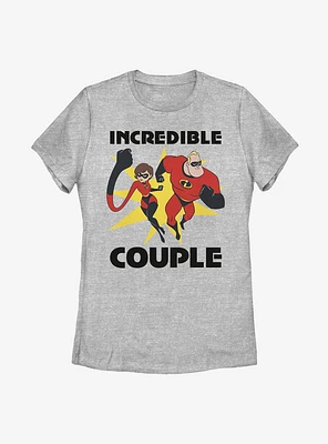 Disney Pixar The Incredibles Incredible Couple Womens T-Shirt