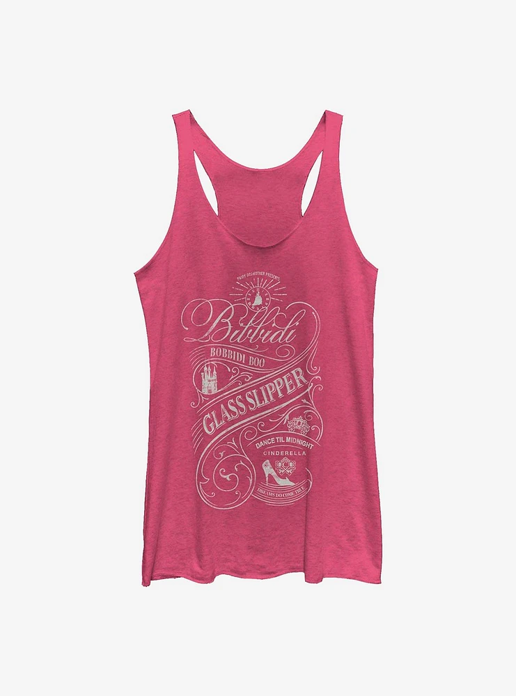 Disney Cinderella Glass Slipper Womens Tank Top