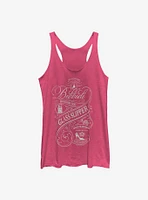 Disney Cinderella Glass Slipper Womens Tank Top