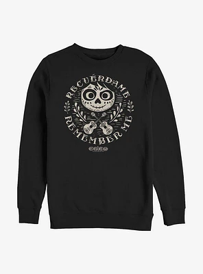Disney Pixar Coco Circle Remember Sweatshirt