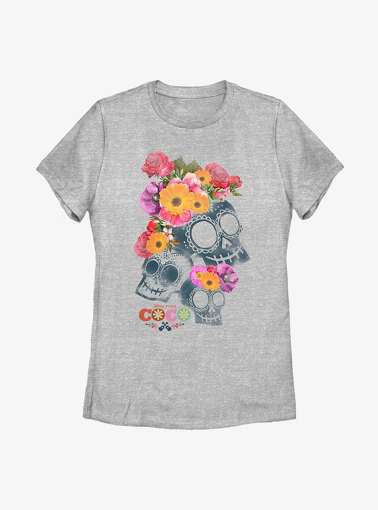 Disney Pixar Coco Calaveras Womens T-Shirt