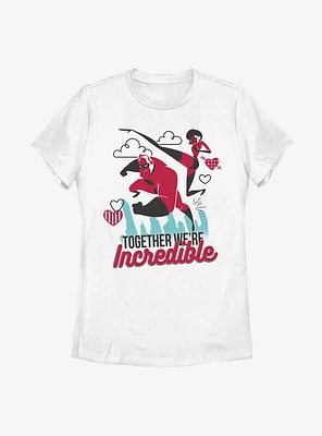 Disney Pixar The Incredibles Together Incredible Womens T-Shirt