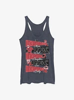 Disney Pixar The Incredibles Incredible Family Womens Tank Top