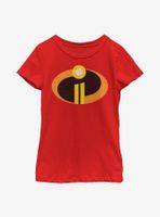 Disney Pixar The Incredibles Lit Match Youth Girls T-Shirt