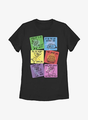 Disney Pixar Inside Out Vday Cards Womens T-Shirt