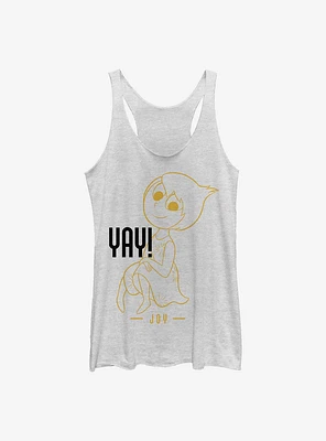 Disney Pixar Inside Out Yay Joy Womens Tank Top