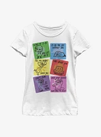Disney Pixar Inside Out Vday Cards Youth Girls T-Shirt
