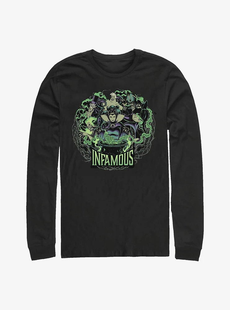 Disney Villains Epitome Of Evil Long-Sleeve T-Shirt