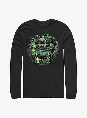 Disney Villains Epitome Of Evil Long-Sleeve T-Shirt