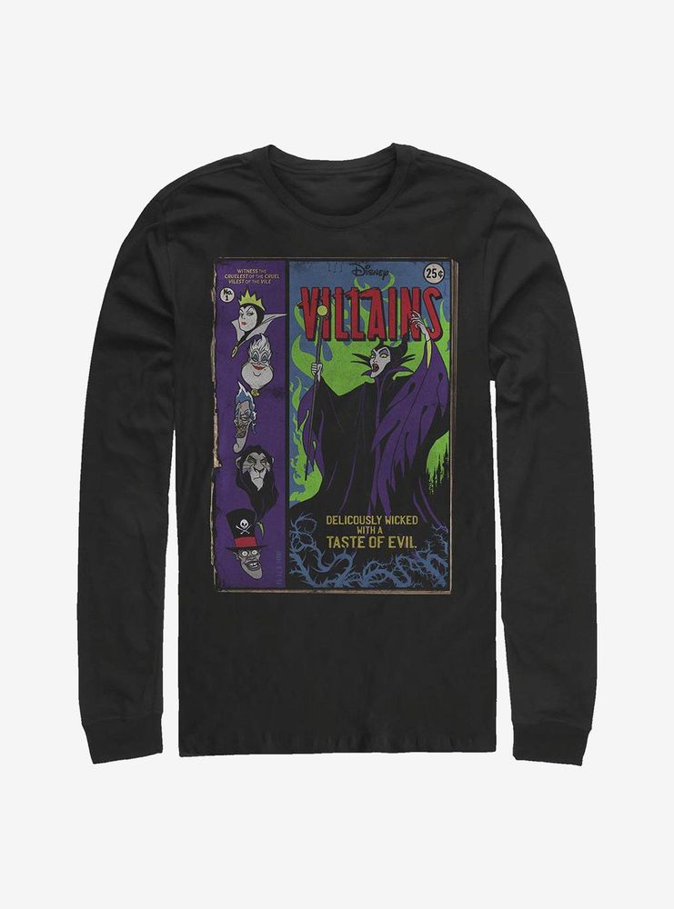 Disney Villains Spell Castor Long-Sleeve T-Shirt