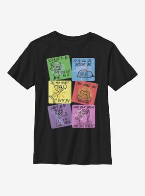 Disney Pixar Inside Out Vday Cards Youth T-Shirt