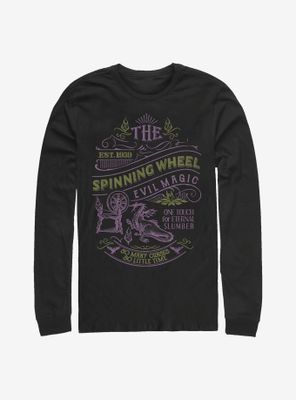 Disney Villains Spinning Wheel Long-Sleeve T-Shirt