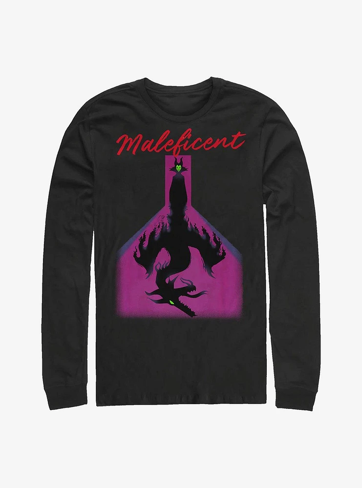 Disney Sleeping Beauty Dragon Shadow Long-Sleeve T-Shirt