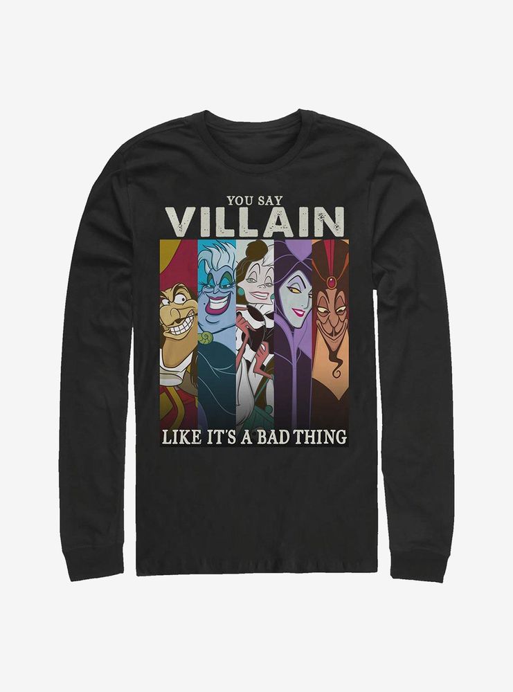 Disney Villains Villain Like Bad Long-Sleeve T-Shirt