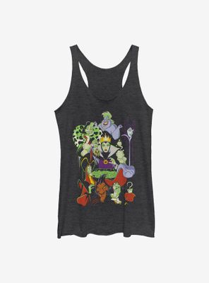 Disney Villains Worst Dinner Party Ever Womens Tank Top