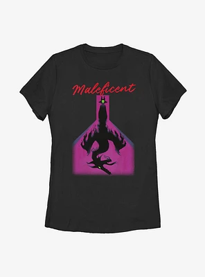 Disney Sleeping Beauty Dragon Shadow Womens T-Shirt
