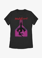 Disney Sleeping Beauty Dragon Shadow Womens T-Shirt