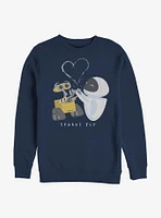 Disney Pixar WALL-E Sparks Fly Sweatshirt