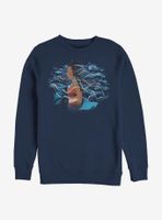 Disney Moana Ocean I Am Sweatshirt