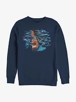 Disney Moana Ocean I Am Sweatshirt