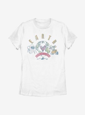 Disney Pixar WALL-E Ocean Love Womens T-Shirt