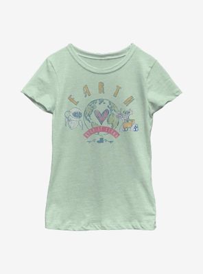 Disney Pixar WALL-E Ocean Love Youth Girls T-Shirt