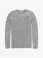 Disney Pixar Toy Story Woody Faux Pocket Long-Sleeve T-Shirt