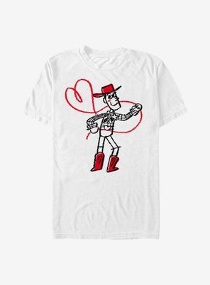 Disney Pixar Toy Story Doodle Woody T-Shirt