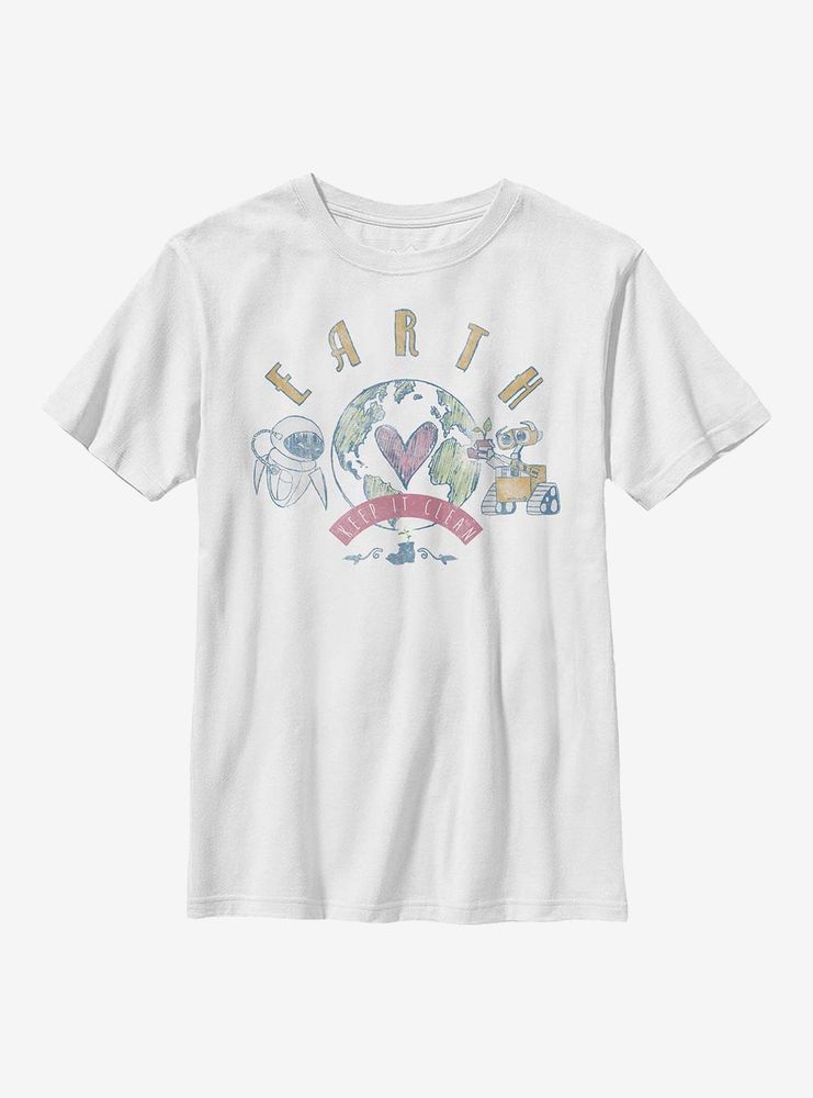 Disney Pixar WALL-E Ocean Love Youth T-Shirt