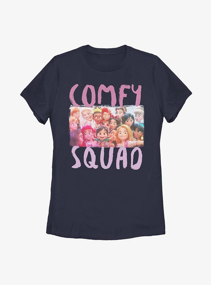Disney Ralph Breaks The Internet Comfy Squad Selfie Womens T-Shirt