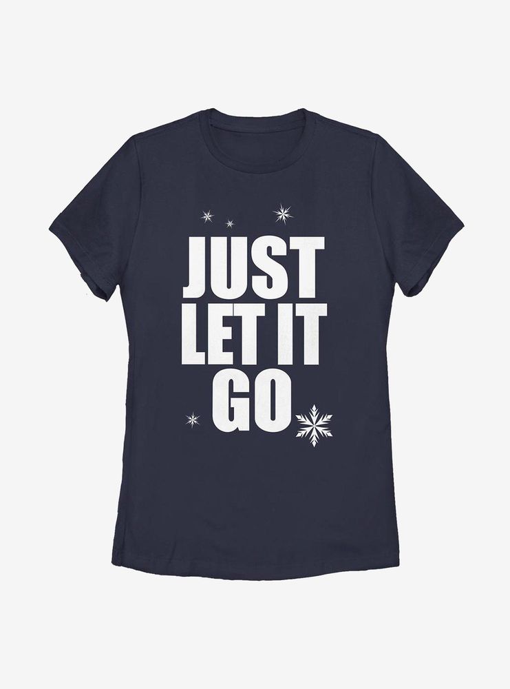 Disney Ralph Breaks The Internet Elsa Just Let It Go Womens T-Shirt